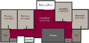 Wall And Grand Apartments Carbondale Il Apartment Finder Floorplan Wall And Grand Apartments