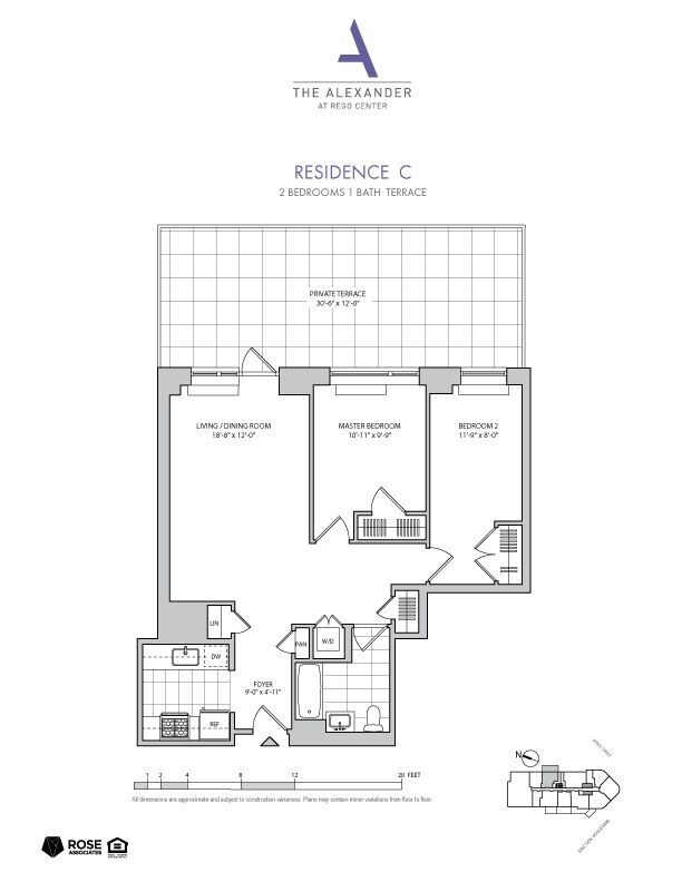 Charlotte York Apartment Floor Plan